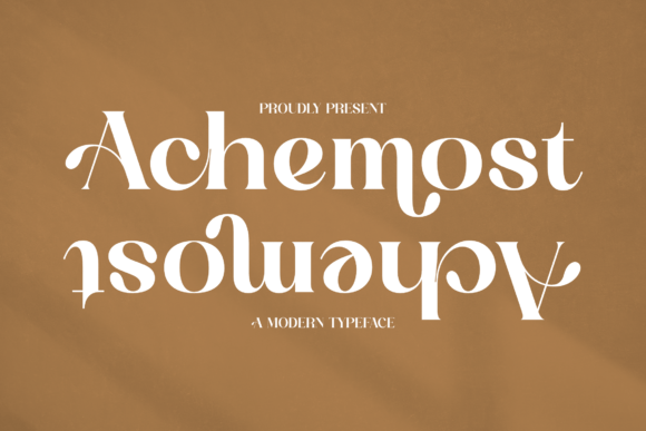 Achemost: A Serif Typeface for Editorial Elegance