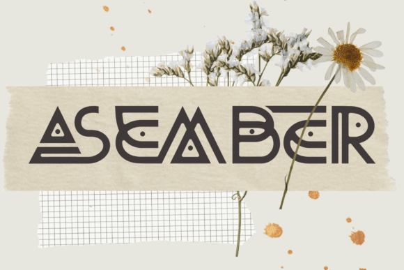 Asember Ligature: A Futuristic Sans Serif for Digital Branding