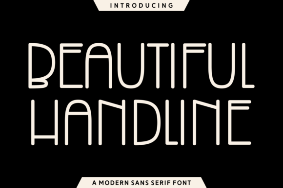 Beautiful Handline: A Clean, Modern Font for Real Business Branding
