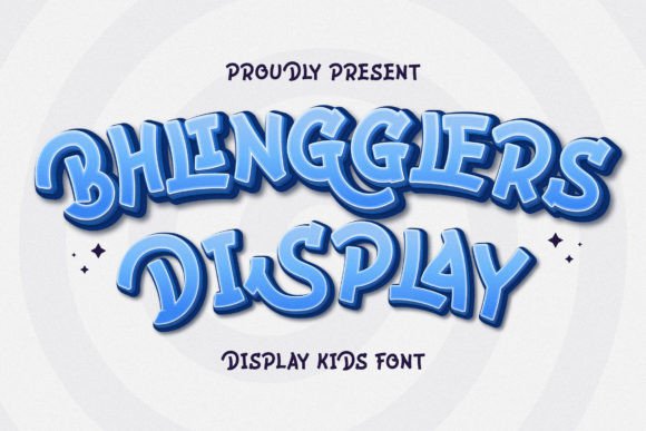 Bhlingglers: A Serif That Speaks With Intent