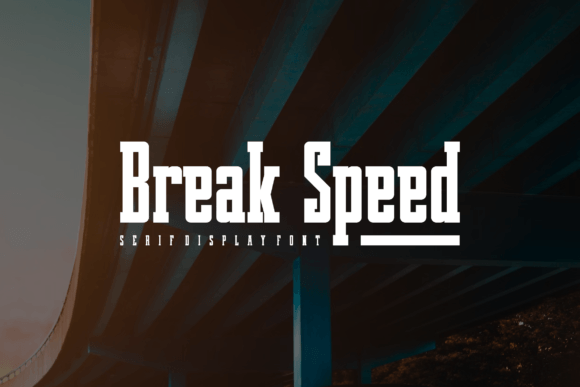 Breakspeed Font: A Bold, Modern Sans Serif for Real Business Branding