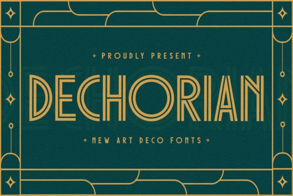 Dechorian: A Serif Typeface That Elevates Real Small Business Branding