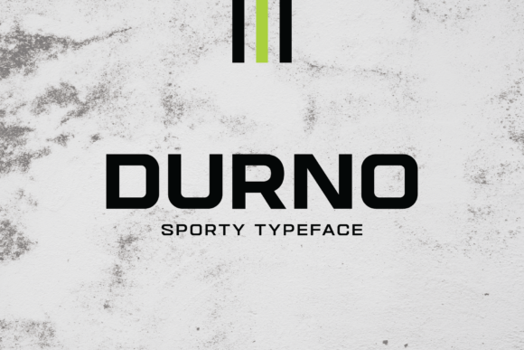 Durno: A Futuristic Sans Serif Font for Campaign Headlines