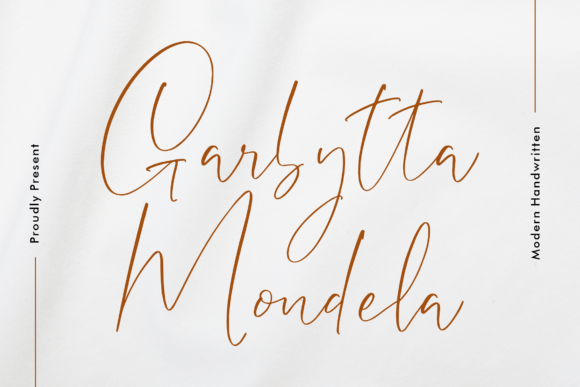 Garbytta Mondela: A Modern Handwritten Font That Feels Like Home