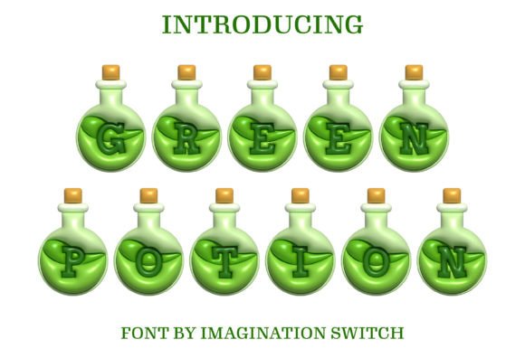Green Potion: A Color Font That Commands Attention