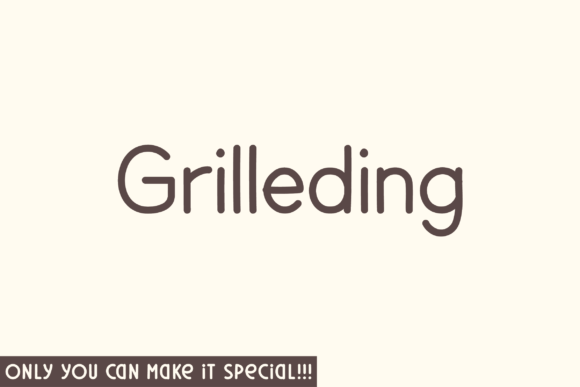 Grilleding: A Clean Sans Serif Font That Elevates Real Business Branding