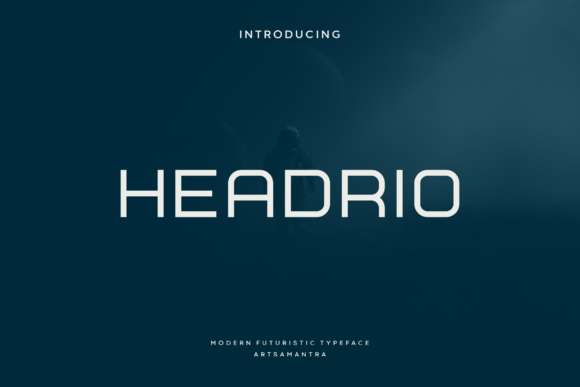Headrio: A Futuristic Sans Serif Font for Campaign Headlines