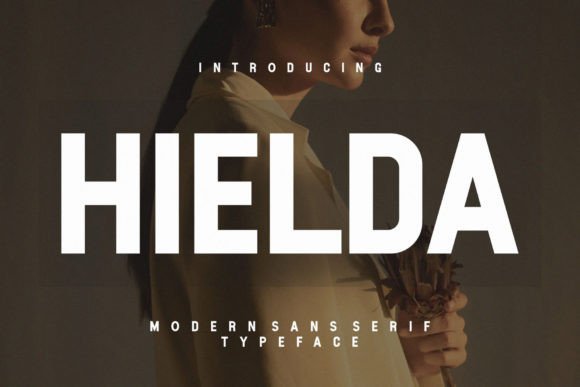 Hielda: A Clean, Modern Sans Serif Font for Makers