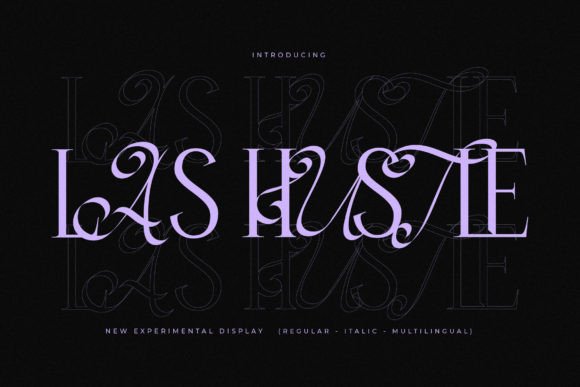 Las Hustle: A Serif Typeface That Elevates Real Small Business Brands