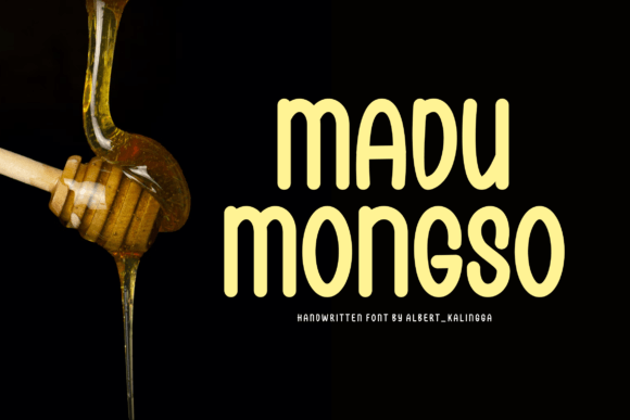 Madu Mongso: A Bold Display Typeface for Digital Branding