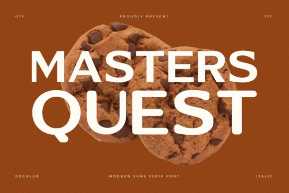 Masters Quest: A Modern Sans Serif Font for Scroll-Stopping Campaigns