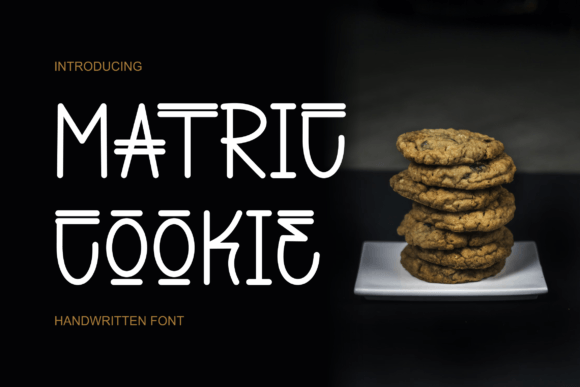 Matriccookie: A Modern Display Font for Thoughtful Editorial Design