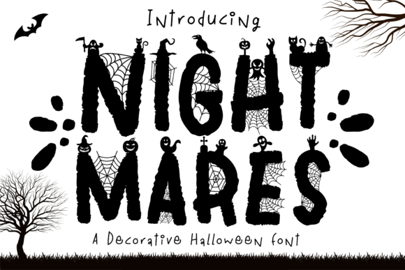 Night Mares: A Decorative Font That Elevates Your Brand