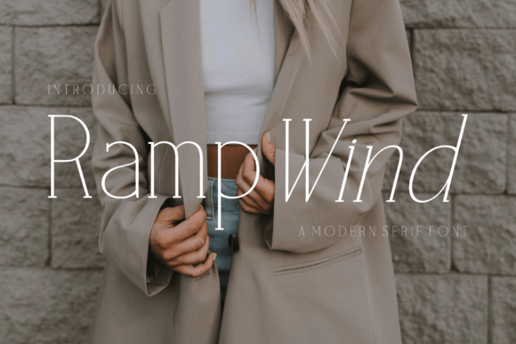 Rampwind: A Refined Sans Serif Typeface for Editorial Design