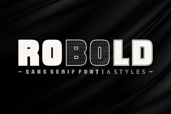 Robold: A Bold Sans Serif Font That Elevates Handmade Design