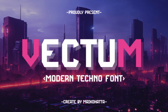 Vectum: A Futuristic Sans Serif Font for Scroll-Stopping Marketing